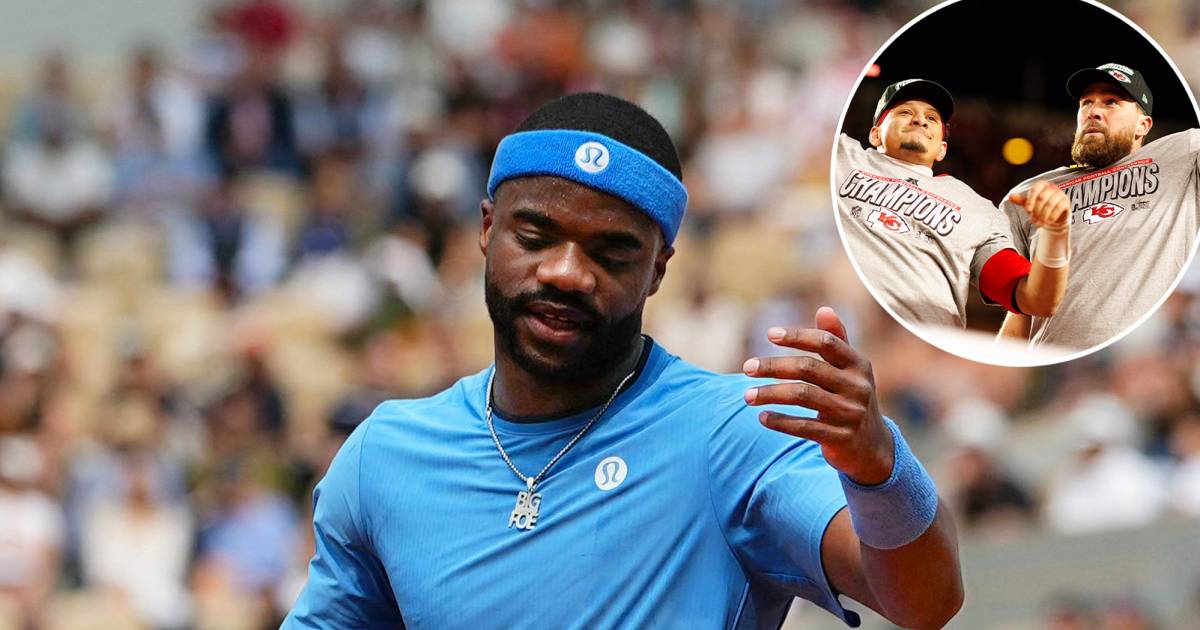 frances-tiafoe-travis-kelce-patrick-mahomes
