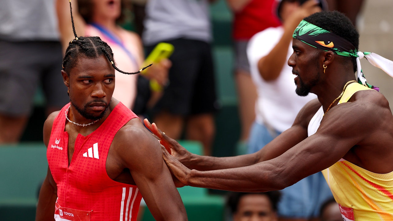noah-lyles-kenny-bednarek-confrontation